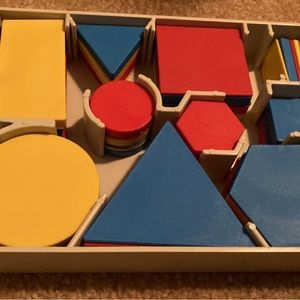 New Educational Attribute blocks/pattern blocks for learning math